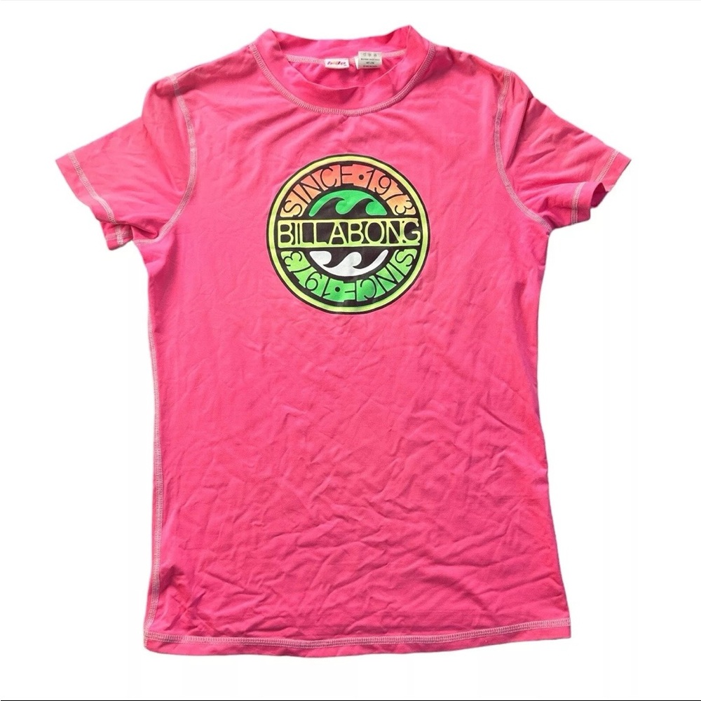 Billabong Hot Pink Swim Cover Shirt Size XL